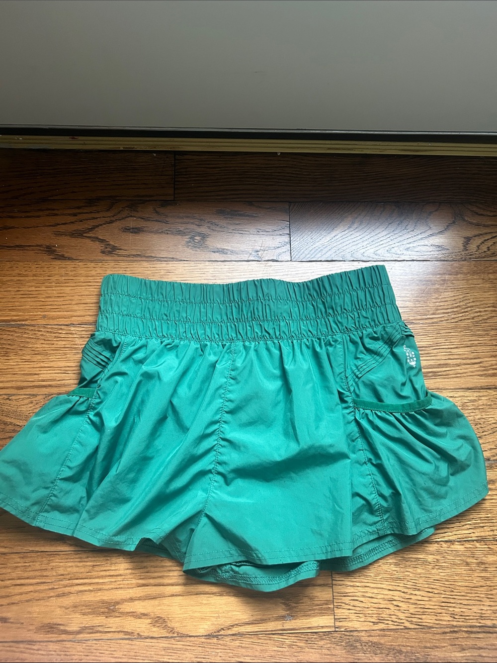 FP Movement get your flirt on green shorts XS
